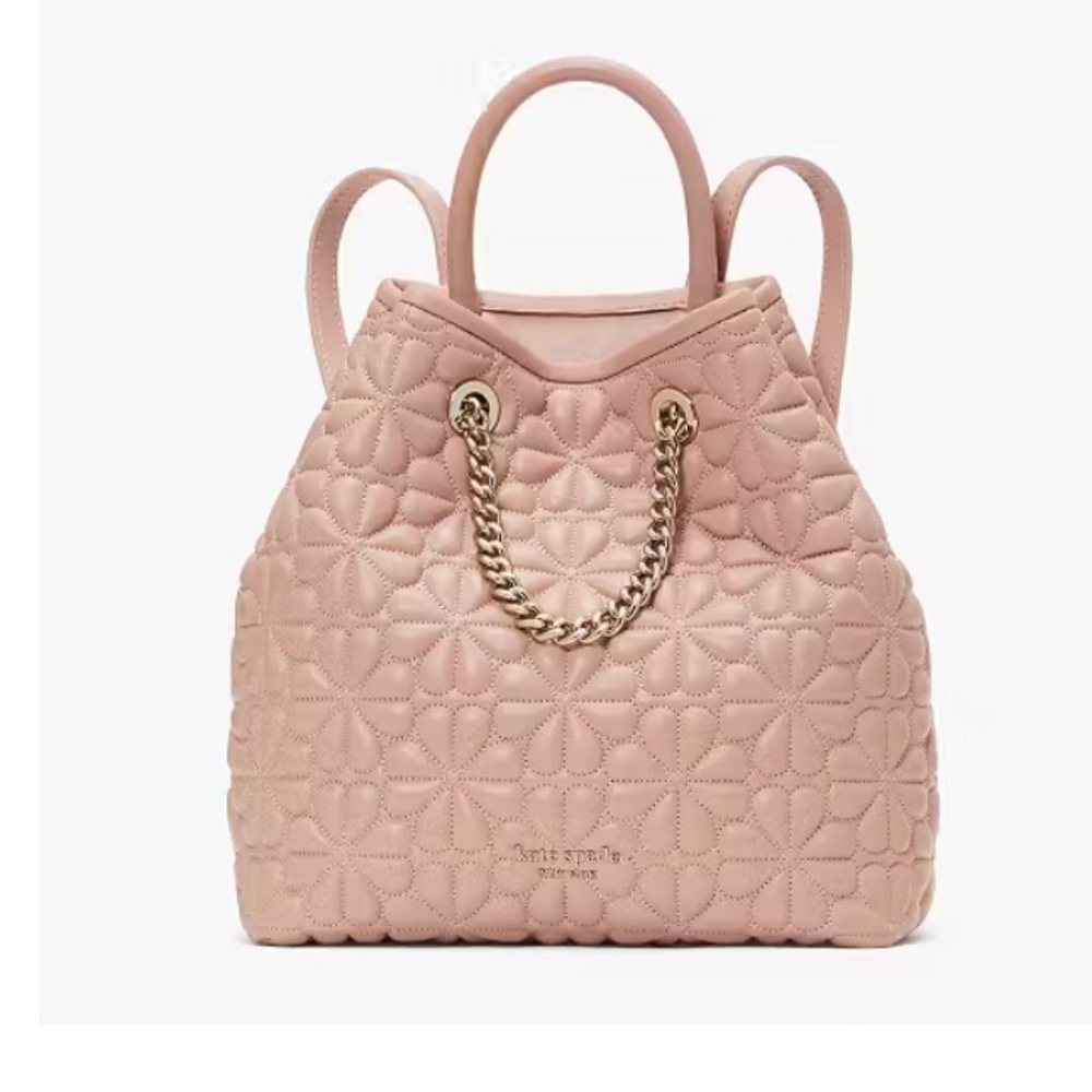 Kate Spade Bloom Medium Backpack Flapper Pink NET - Picture 3 of 16